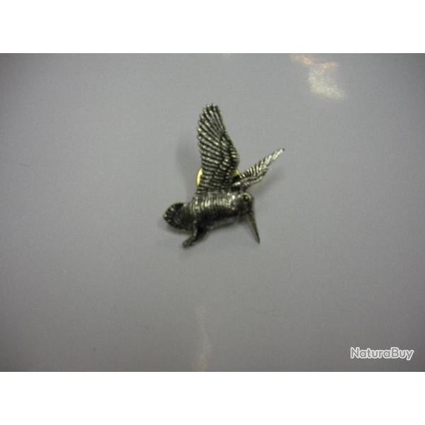 Pins de chasse etain ENVOL DE BECASSE
