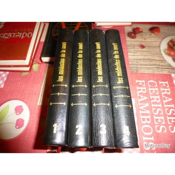 LOT DES 4 TOMES . LES MEDECINS DE LA MORT