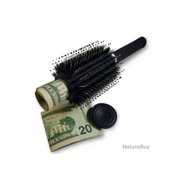Cachette secrte camoufle en brosse  cheveux