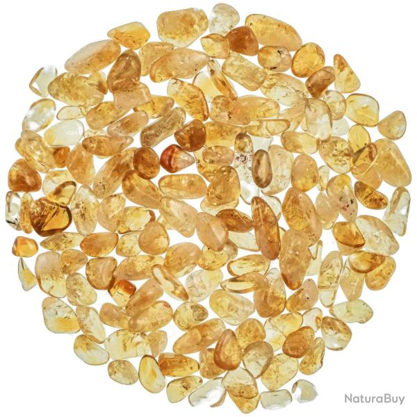 Pierres roul�es citrine - 1 � 2 cm - 100 grammes