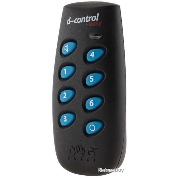 TELECOMMANDE POUR COLLIER DE DRESSAGE D-CONTROL EASY - DOGTRACE