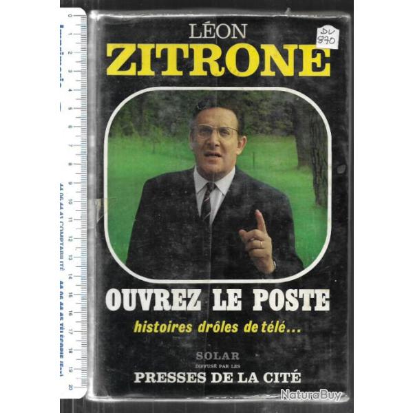 ouvrez le poste histoires droles de t�l� par l�on zitrone , ortf , t�l�vision fran�aise