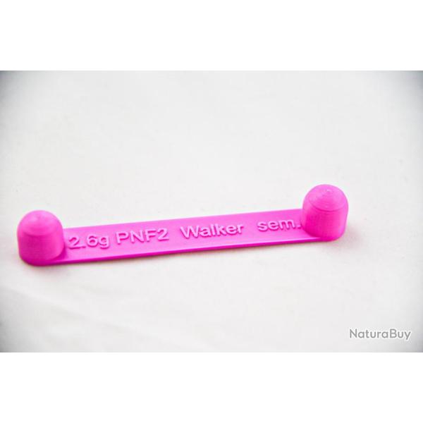 COLT WALKER / DRAGOON : 1 Double-Dosette "Galt Sons" Poudre Noire/Semoule gradue pour calibre 44