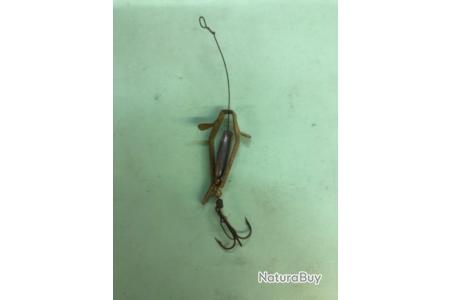 CUILLER ADAM'S OR - COLLECTION LEURRE DE PECHE ANCIEN