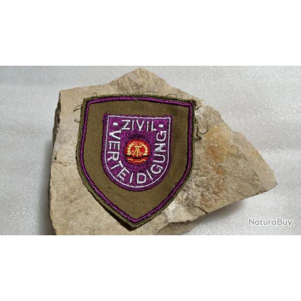 Patch de la D�fense Civile Est-Allemande ( 1980)