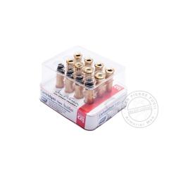 ASG - Bo&icirc;te de 12 douilles pour revolver Dan Wesson &agrave; plombs