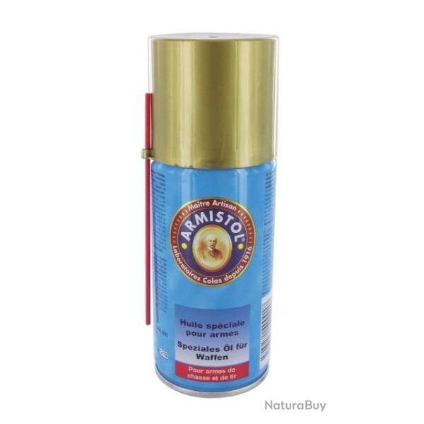 LOT DE 5 BOMBES HUILE ARMISTOL AEROSOL 200 ML