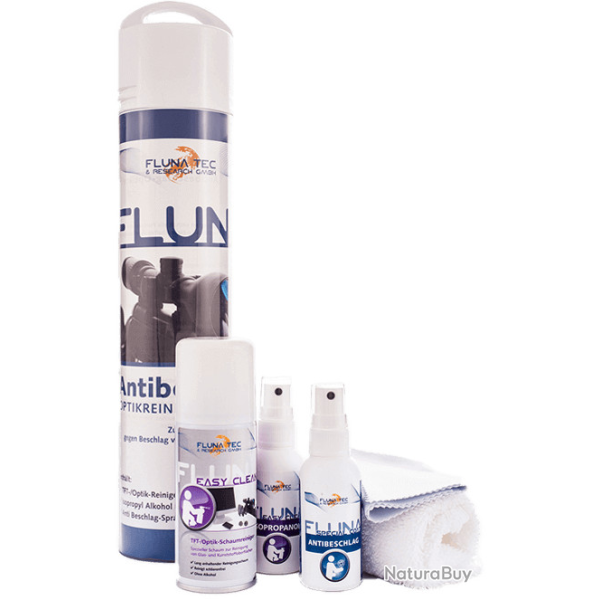 Kit de Nettoyage et traitement optiques Fluna Tec, SOOOOLDE !!!!