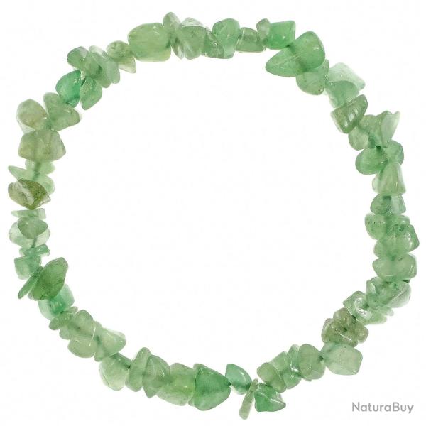 Bracelet en aventurine verte - perles baroques