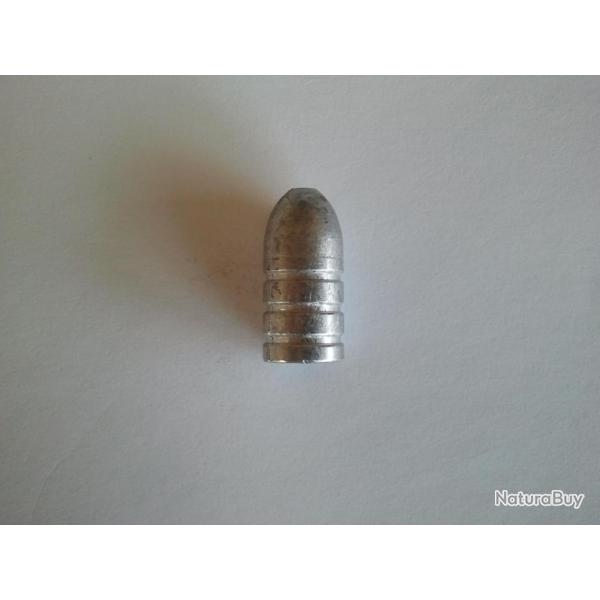 100 BALLES EN PLOMB PUR DE CALIBRE 45 DE 355 GRAIN ET DE DIAMETRE .443 POUR FUSIL GRAS OU 11 MM MAU