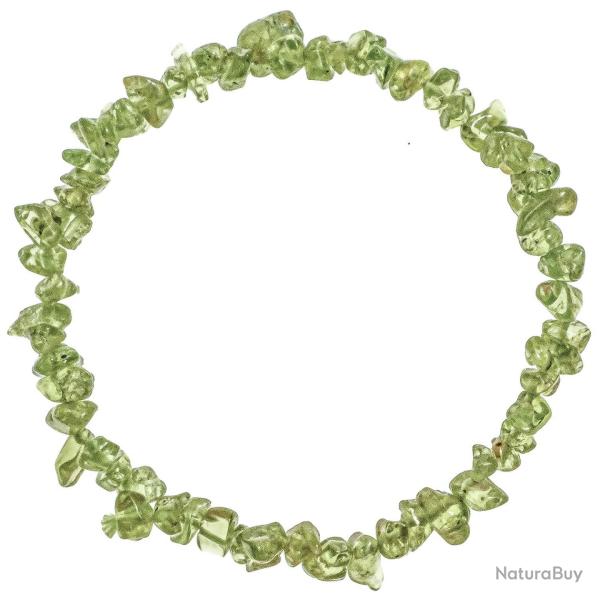 Bracelet en p�ridot - perles baroques