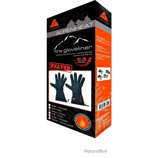 ALPENHEAT gants chauffants Fire gloveliner