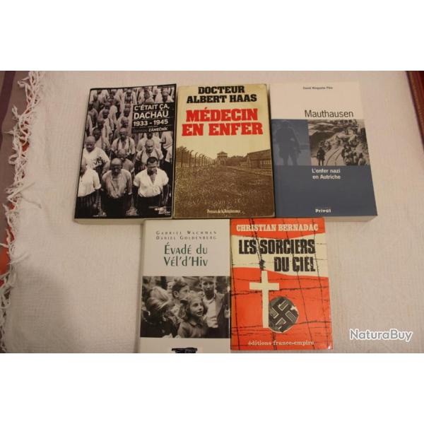 Lot 5 ouvrages d�portation