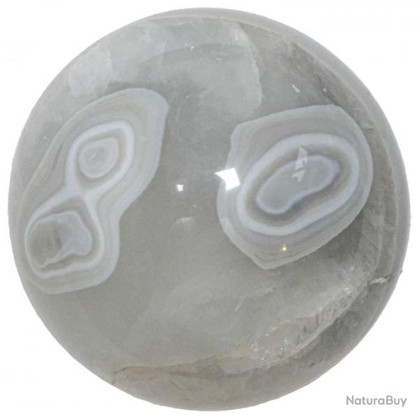 Sph�re d'agate - 68 mm - 417 grammes