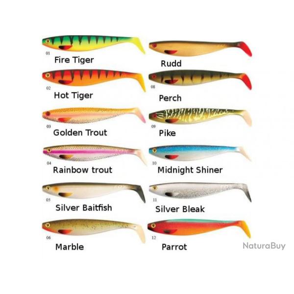 FOX RAGE Pro Shad 14 cm Fire Tiger