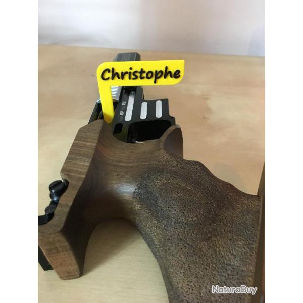 Tmoin de chambre vide personnalis - Drapeau de scurit pour 22 LR