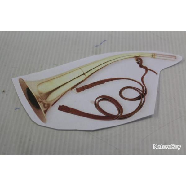 CORNE D'APPEL RONDE CINTREE A PAVILLON