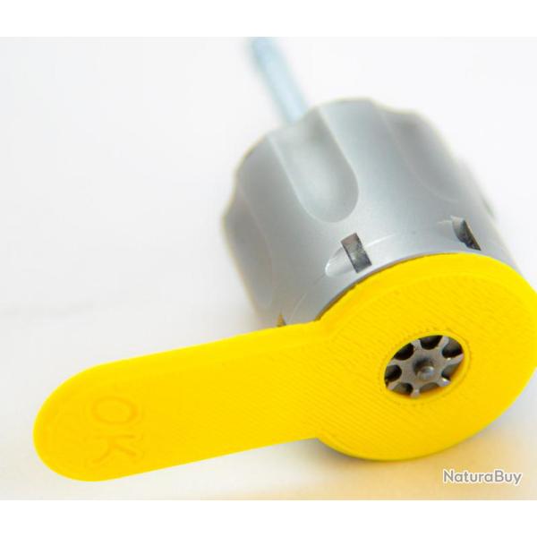 Pour Taurus 627 Tracker : T�moin de chambre vide - Drapeau de s�curit� calibre 357