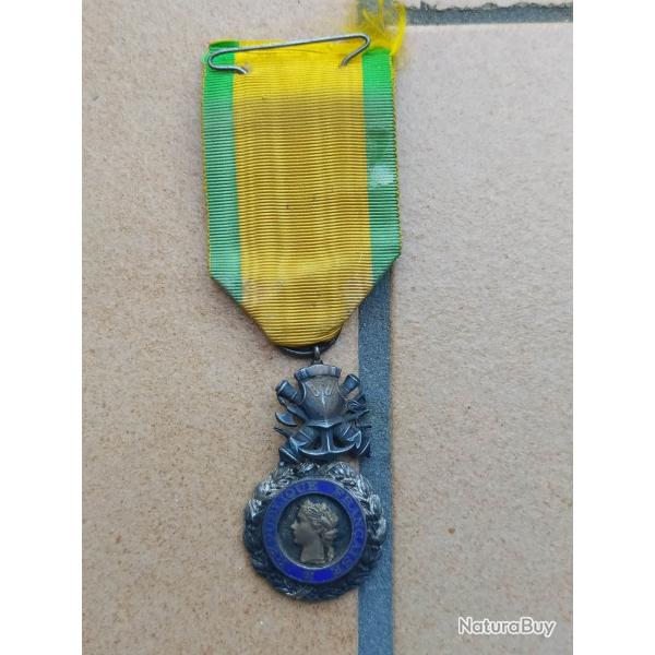 MEDAILLE MILITAIRE 1870 NAPOLEON WW1 WW2 INDOCHINE ALGERIE OPEX n1