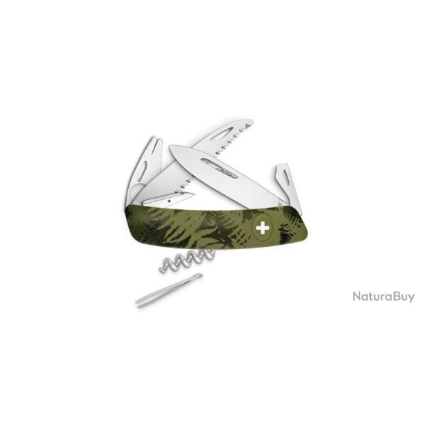 COUTEAUX MULTIFONCTIONS SILVA KAKI 12 FONCTIONS NEUF (015432)