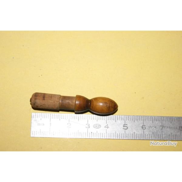 embout de fermeture des scions de canne a pche en lige et buis -  (d9u8)