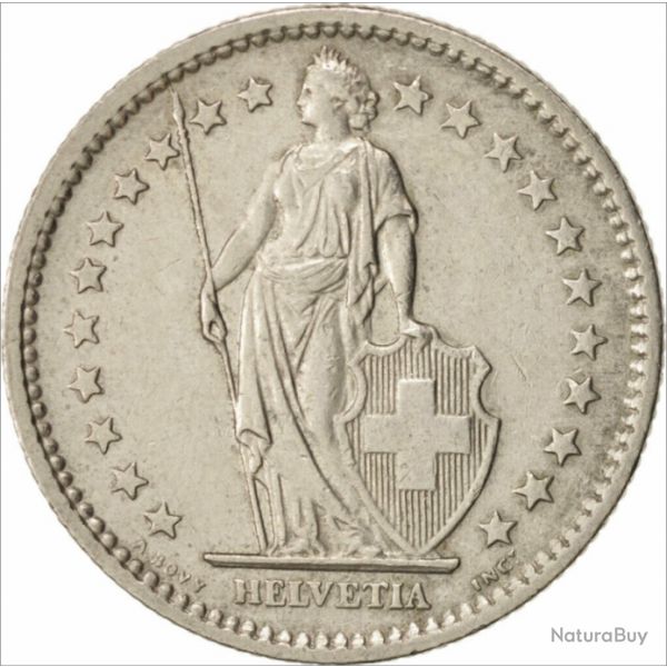 collection Monnaie 2 FRANCS 1974 SUISSE TBE