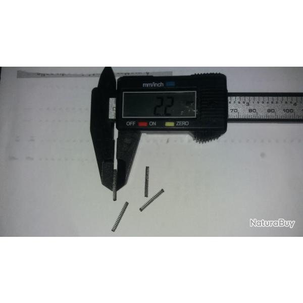 MINI RESSORT 2MM X 18MM LINGUETTE DE CHIEN OU AUTRE