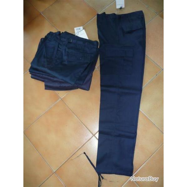 DESTOCKAGE : Pantalon BDU bleu marine TAILLE 38