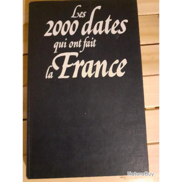 Livres les 2000 dates qui ont fait la france