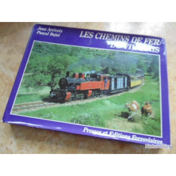 Train SNCF mod�lisme Les chemins de fer du Vivarais 1986 plan descriptif mat�riel ferroviaire