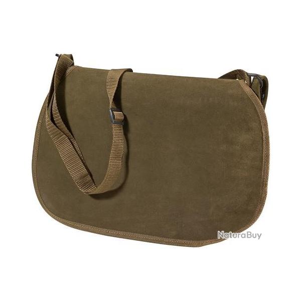 GIBECIERE VELOURS BRETELLE TISSU