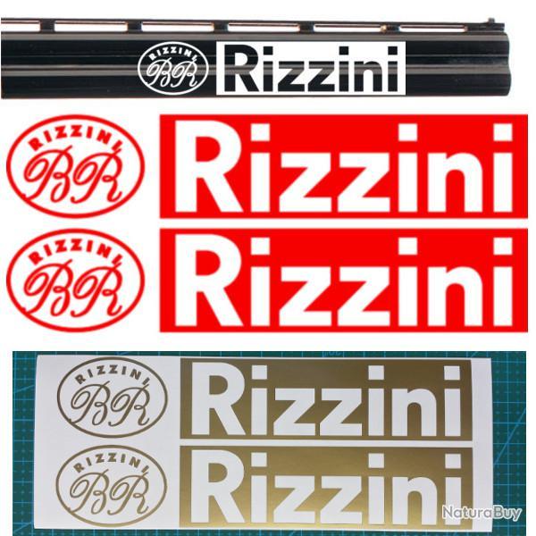 2x RIZZINI Vinyle Autocollant pour canon. 11 couleurs et 2 tailles au choix