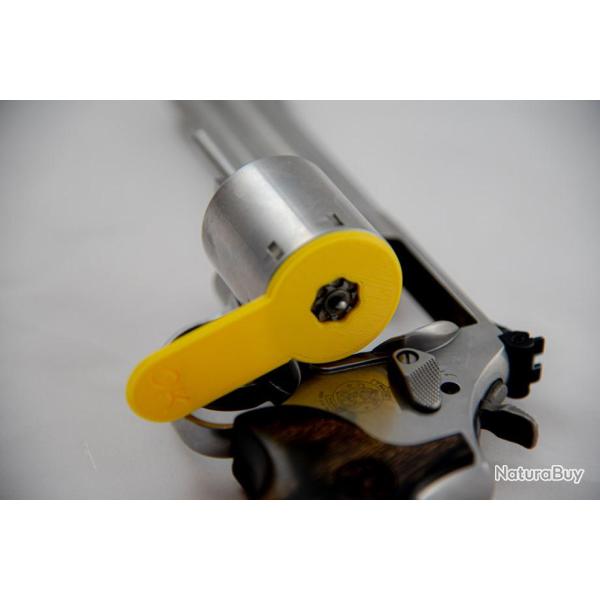 Pour Smith & Wesson 686 PLUS : T�moin de chambre vide - Drapeau de s�curit� calibre 357