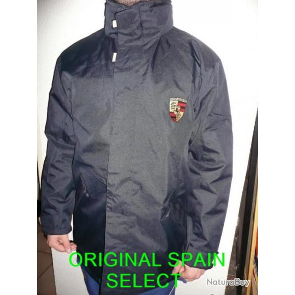 DESTOCKAGE : trs belle parka Porsche ( S  XXL ) bleue ou noire IDEE CADEAU NOEL ( 911 SC CARRERA