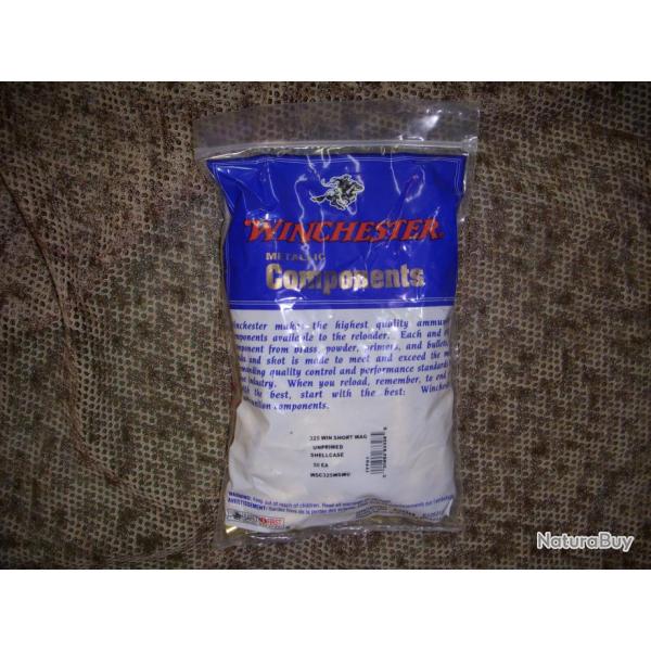 50 douilles neuves WINCHESTER de calibre 325 WSM