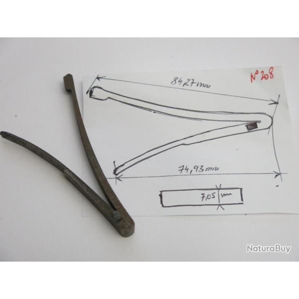 VENDU PAR CUIRASSIER11 N� 208 RESSORT GAUCHE    DE PLATINE FUSIL ANCIEN