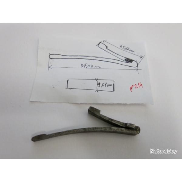 VENDU PAR CUIRASSIER11 N 214 RESSORT DE PLATINE DROIT   FUSILS A SILEX OU MOUSQUETONS