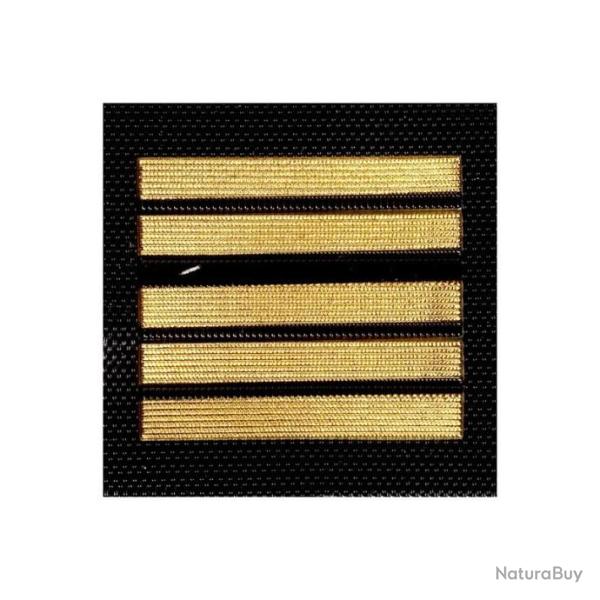 Galon poitrine GENDARMERIE MOBILE plastique grade COLONEL