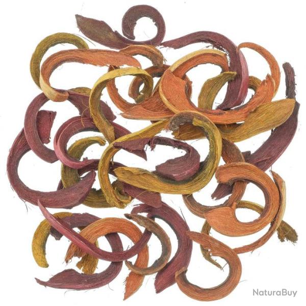 Copeaux de coco rouge et orange - 200 grammes