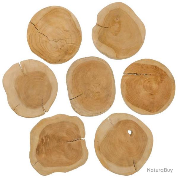 Tranche de teck - 18 cm - A l'unit�