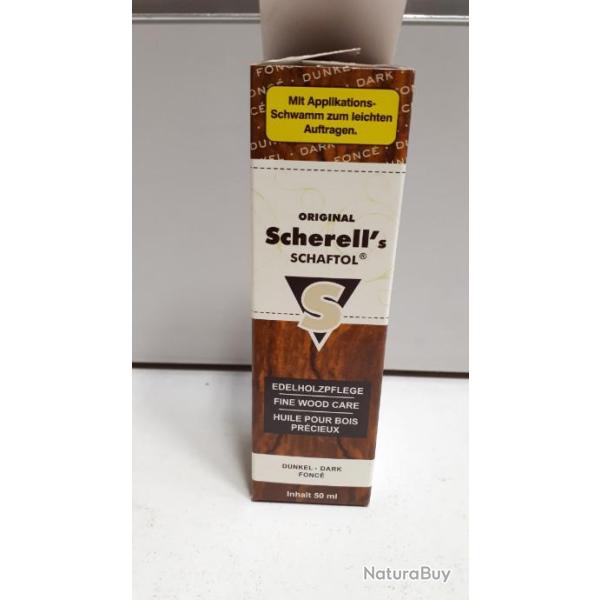 Huile pour bois Schaftol fonce 50ML