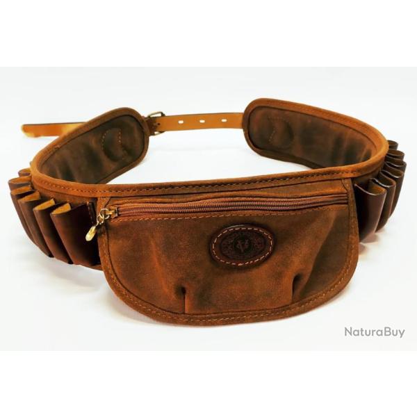 VALENTIN GANCH CEINTURE CARTOUCHIRE 20 COUPS AVEC SACOCHE