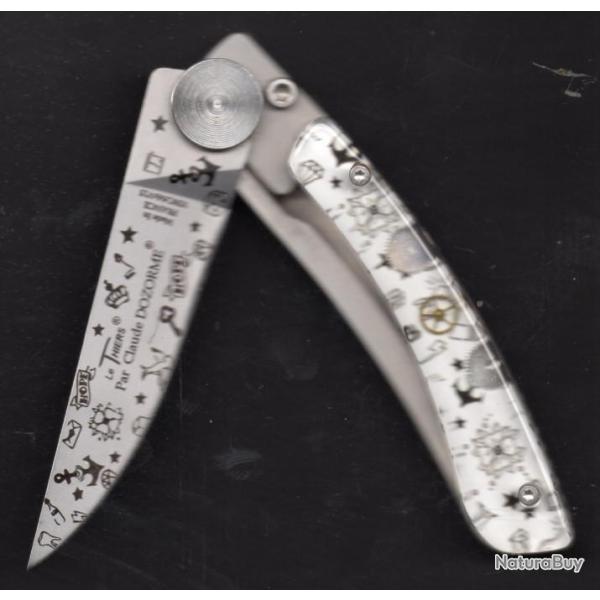 THIERS ROUAGE de MONTRE � TON Pr�nom Couteau grav� GRATUIT