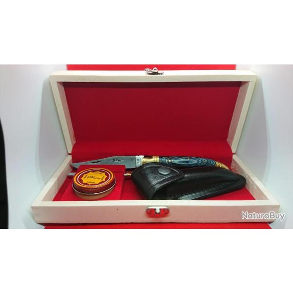 - COFFRET CADEAU - BOIS BLEU