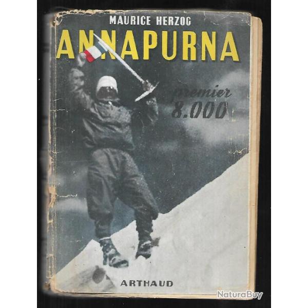 annapurna premier 8000 de maurice herzog montagne