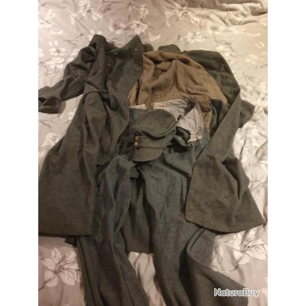 Tenue  complte  suisse ww2 original