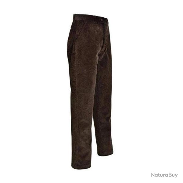 Pantalon de chasse Idaho Velours Country Marron