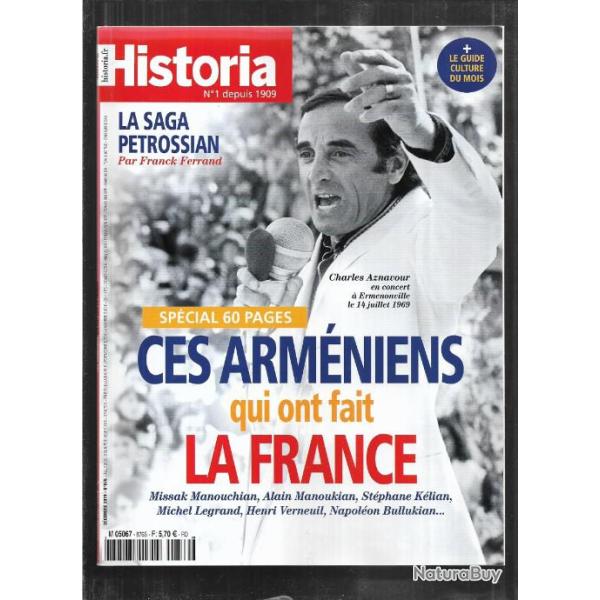 historia n�876 ces arm�niens qui ont fait la france  , d�cembre 2019