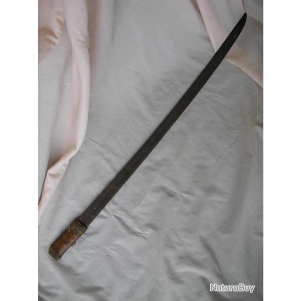 SABRE AFRICAIN AFRIQUE DU NORD  PRISE DE DE GUERRE DE SABRE DE LAME FRAN�AISE HISTORIQUE  RARE