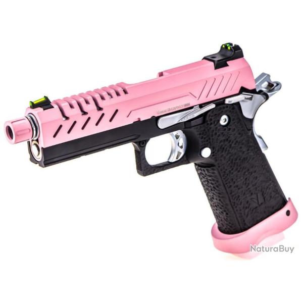 REPLIQUE GBB GAZ HI-CAPA 4.3 NOIR / ROSE 0,9J